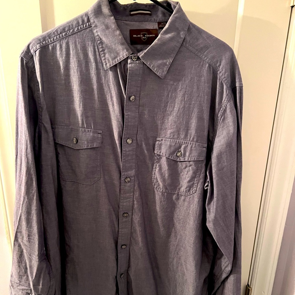 XL blue long sleeve